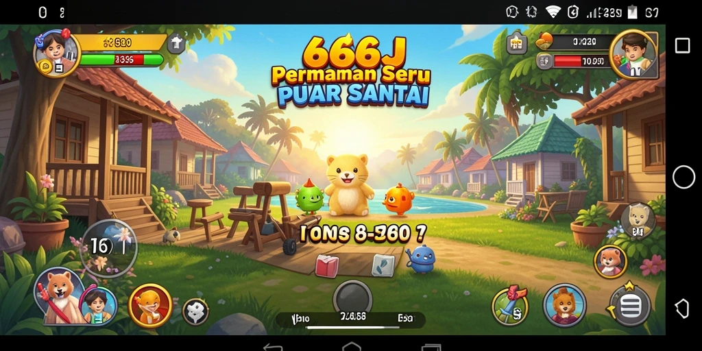 Tampilan menakjubkan dari gameplay seru 666J.