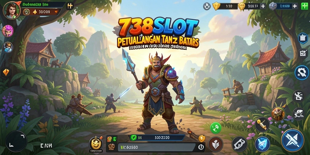 Tampilan menawan dari gameplay 738SLOT yang penuh petualangan.