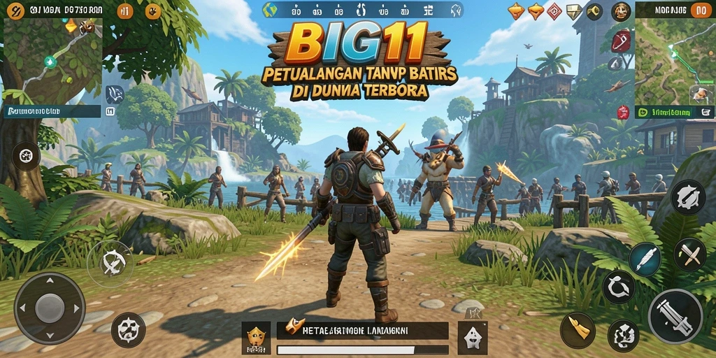 Gameplay seru dalam dunia terbuka yang memukau.