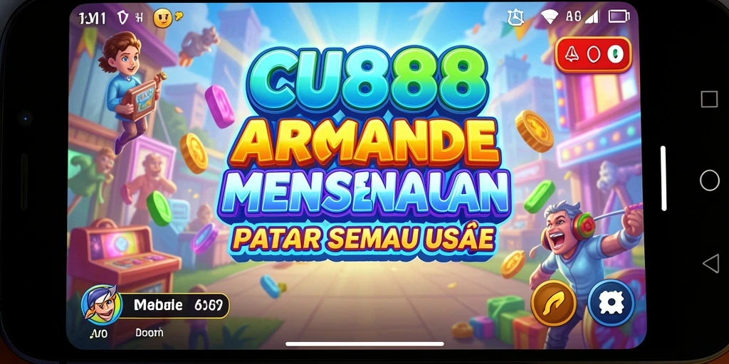 Screenshot gameplay CU888 yang menampilkan keseruan permainan Arcade.