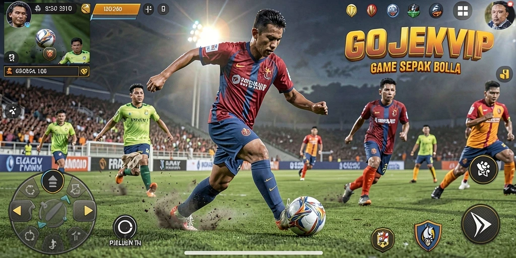 Tampilan aksi seru saat bertanding di GOJEKVIP.