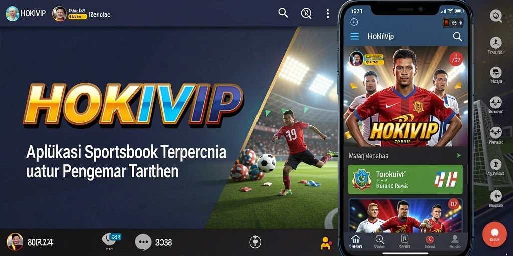 Screenshot HOKIVIP menunjukkan antarmuka yang ramah pengguna untuk taruhan olahraga.