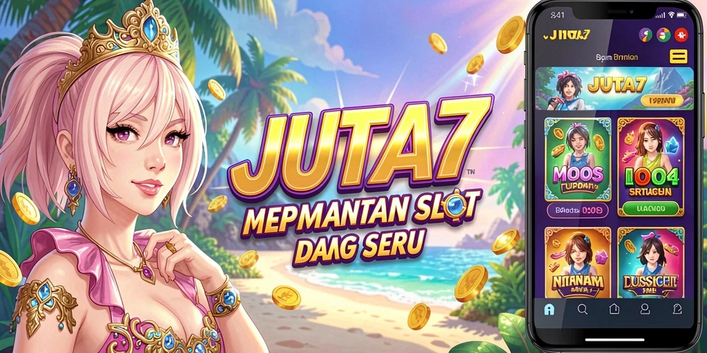 Gameplay JUTA7 dengan tampilan menarik dan efek visual yang memukau.
