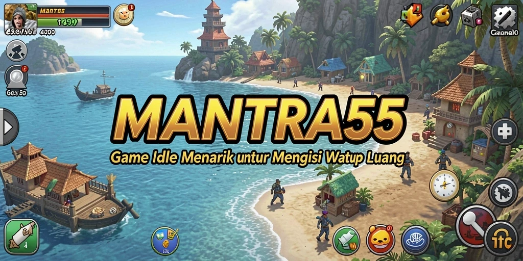 Tampilan menarik dari gameplay <strong>MANTRA55</strong> yang memukau.