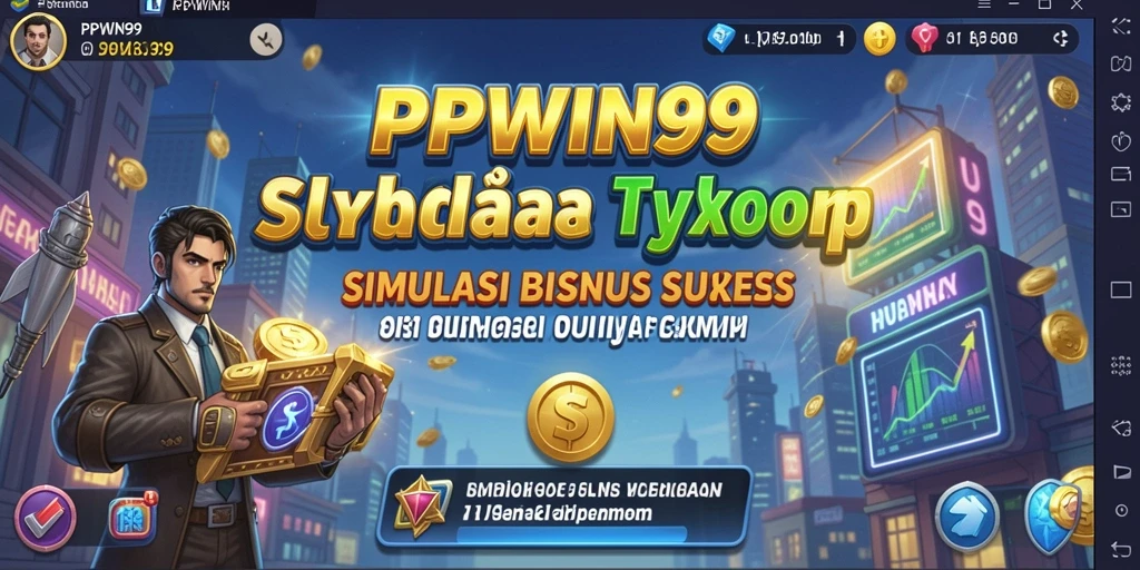 Tampilan gameplay seru di dunia Tycoon.